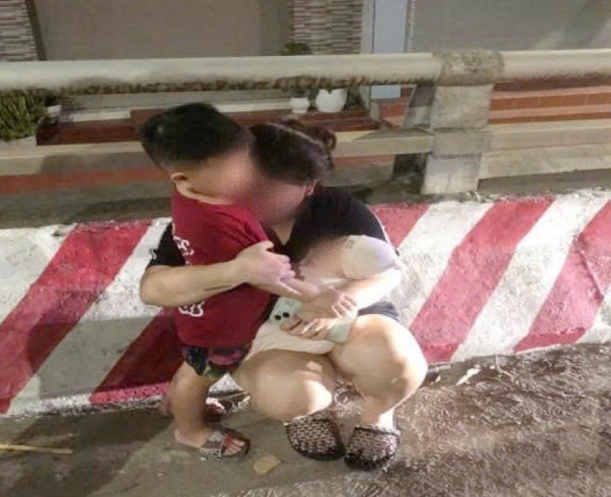 Công an phường Kiến An kịp thời ngăn chặn người mẹ định ôm 2 con nhảy cầu tự tử